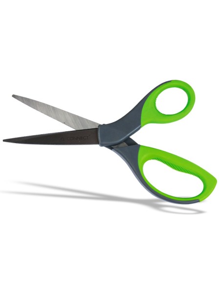 TIJERA Q-CON.MANGO CAUCHO 8" 21 CM BLISTER