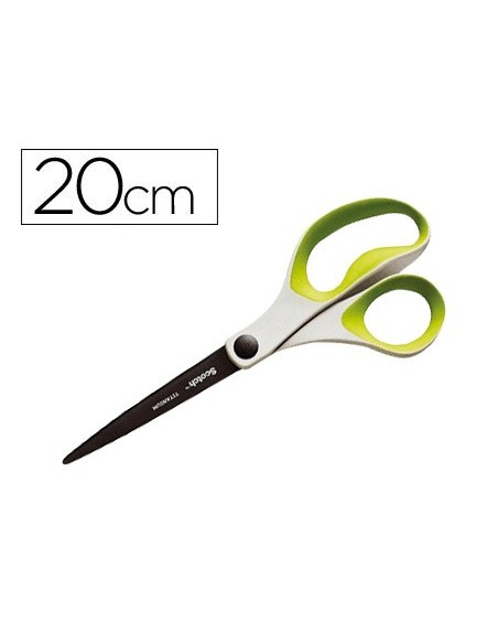TIJERA OFICINA SCOTCH 20 CMS TITANIO FUNDIDO A COL.SURT.