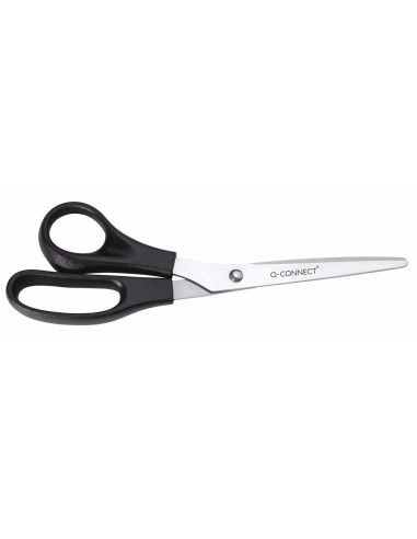 TIJERA OFICINA Q-CONNECT PARA ZURDOS 8" 21 CM