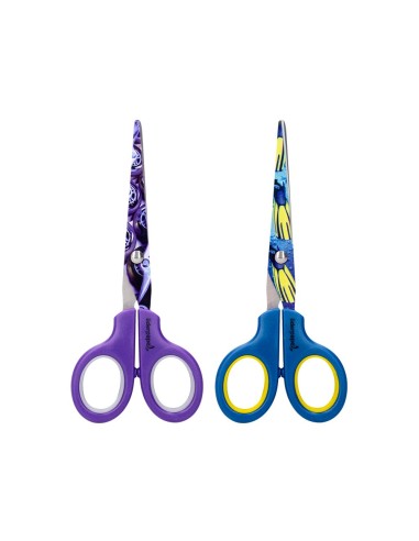 TIJERA ESCOLAR LIDERPAPEL X-GAMES 16 CM UNIDAD
