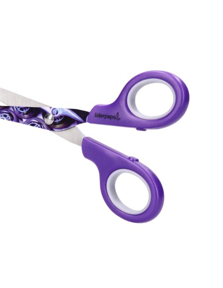 TIJERA ESCOLAR LIDERPAPEL X-GAMES 16 CM UNIDAD