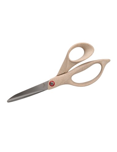 TIJERA OFICINA  ACERO INOXIDABLE MANGO ECO MATERIAL 8\" 21,5 CM BLIS