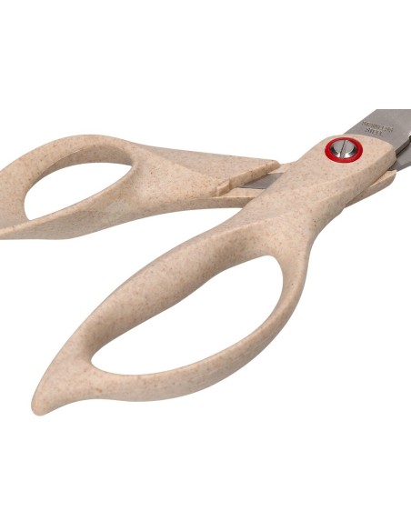 TIJERA OFICINA  ACERO INOXIDABLE MANGO ECO MATERIAL 8\" 21,5 CM BLIS