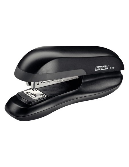 GRAPADORA RAPID F16 PLASTICO ABS COLOR NEGRO CAP. 30H 24/6 Y 26/6