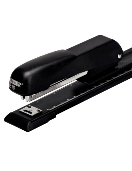 GRAPADORA RAPID E15 MET.BRAZO LARGO 20H. GRAPAS 24/6 26/26 NG.