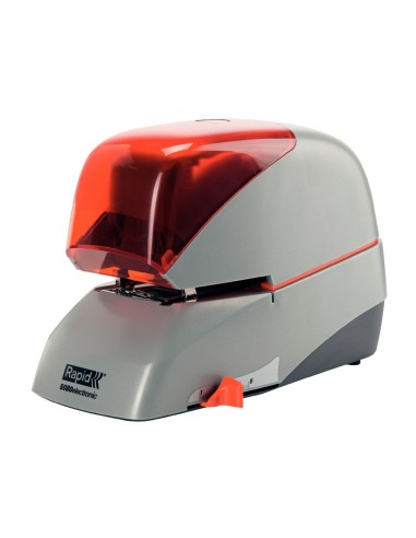GRAPADORA RAPID 5080E ELECTRICA BL./NG. CAP. 80H. GRAPAS CASETE 5080