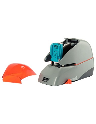 GRAPADORA RAPID 5080E ELECTRICA BL./NG. CAP. 80H. GRAPAS CASETE 5080