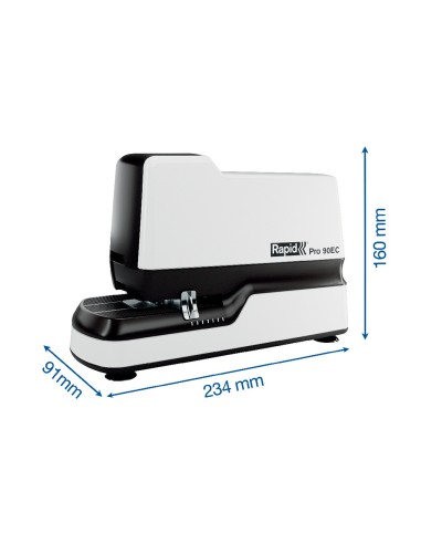 GRAPADORA RAPID PRO 90EC ELECTRICA BL.CAPACIDAD 50H. GRAPAS N 66 N 44
