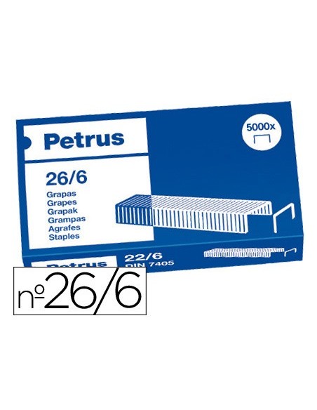 GRAPAS PETRUS Nº 26/6 CAJA 5000