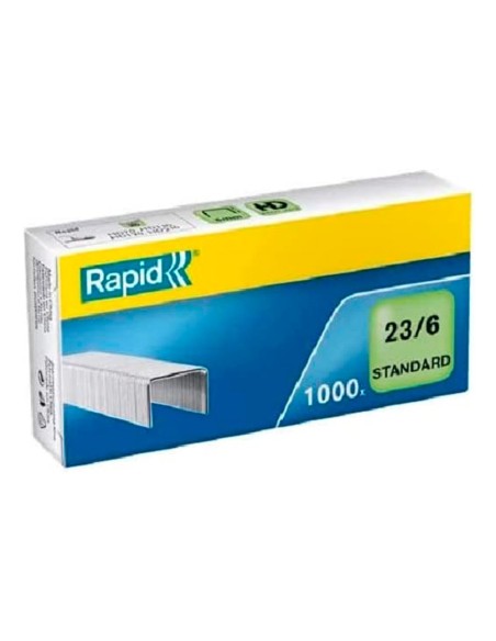 GRAPAS RAPID 23/6MM GALVANIZADA CAJA 1000 UD.
