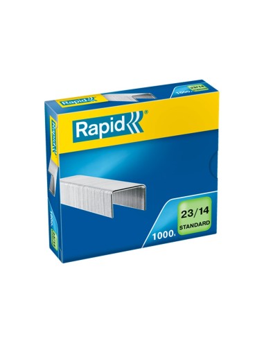GRAPAS RAPID 23/14MM GALVANIZADA CAJA 1000 UD.