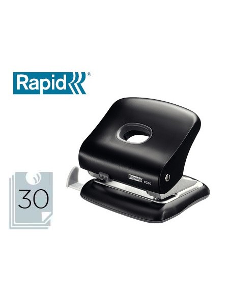 TALADRADOR RAPID FC30 PLASTICO COLOR NG. CAPACIDAD 30 HOJAS