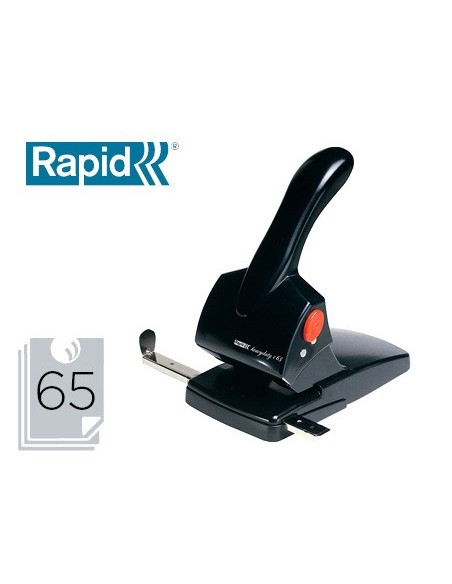 TALADRADOR RAPID HDC65 FASHION METALICO/ABS COLOR NEGRO CAPACIDAD 65H