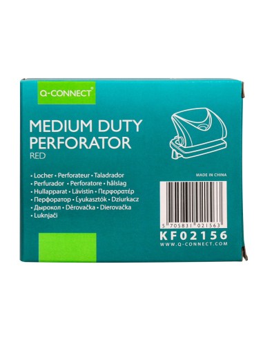 TALADRADOR Q-CON.KF02156 ROJO ABERTURA 2 MM CAP. 20 H.