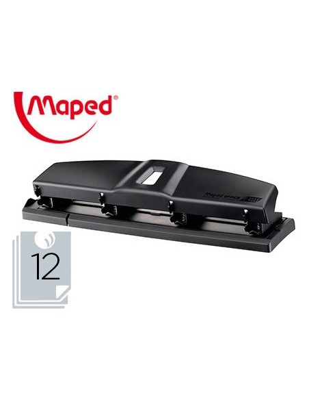 TALADRADOR MAPED ESSENTIALS METAL 4 TALADROS CAPACIDAD 12 H.COLOR NG.