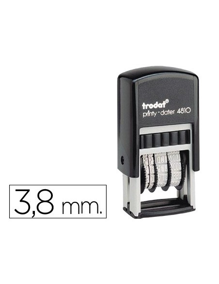 FECHADOR FRAMUN ENTINTAJE AUTOMATICO 3.8 MM PRINTY 4810