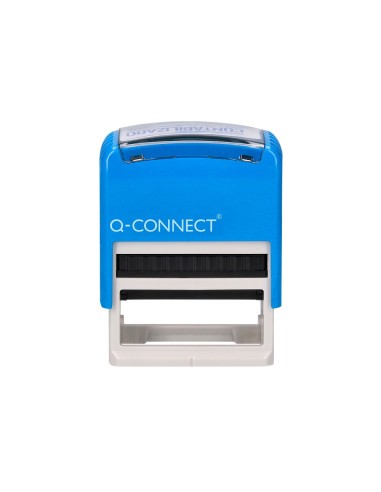SELLO ENTINTADO AUTOMATICO Q-CON.CONTABILIZADO ALMOHADIL 14X38MM AZ.