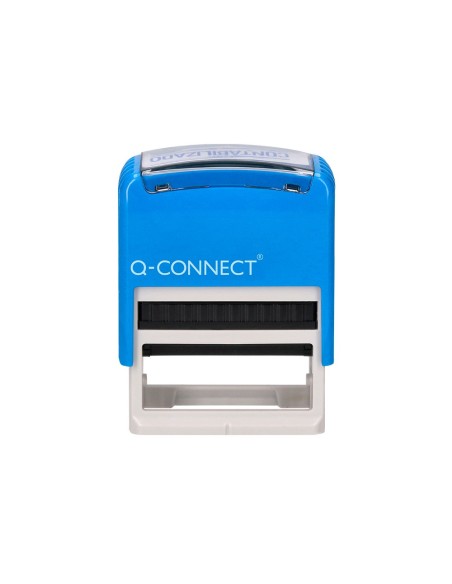 SELLO ENTINTADO AUTOMATICO Q-CON.CONTABILIZADO ALMOHADIL 14X38MM AZ.