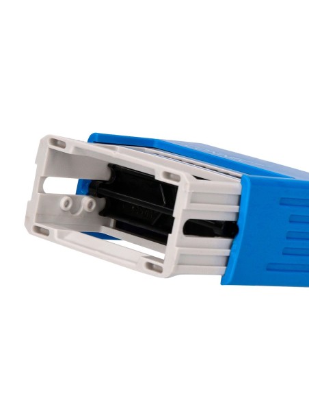 SELLO ENTINTADO AUTOMATICO Q-CON.CONTABILIZADO ALMOHADIL 14X38MM AZ.