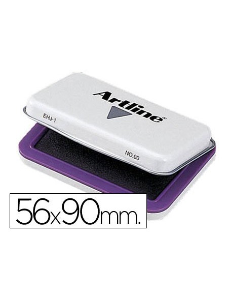 TAMPON ARTLINE Nº 0 VIOLETA 56X90 MM