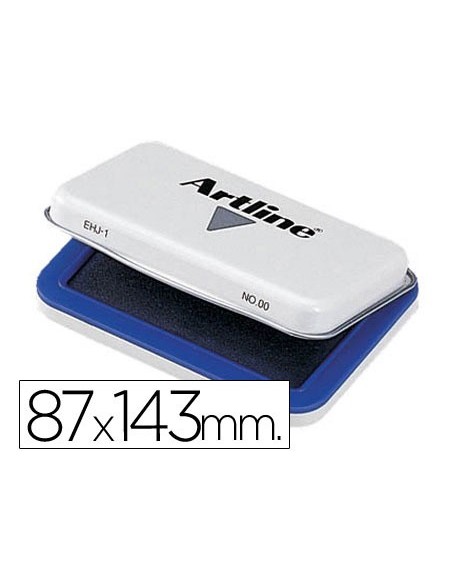 TAMPON ARTLINE Nº 2 AZUL 87X143 MM