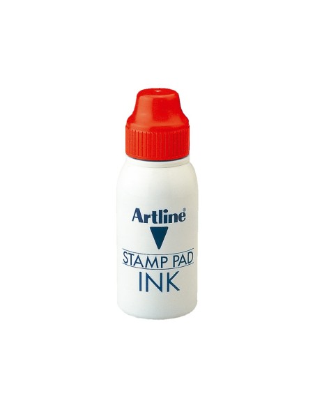 TINTA TAMPON ARTLINE ROJA FRASCO 50 CC