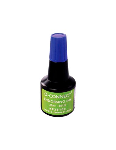 TINTA TAMPON Q-CON.AZUL FRASCO 28 ML