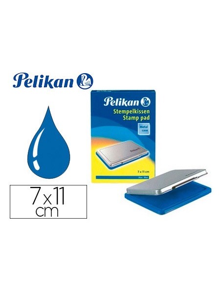 TAMPON PELIKAN Nº 2 AZUL 70X110  MM