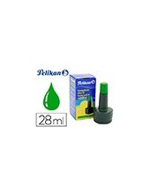 TINTA TAMPON PELIKAN VERDE FRASCO DE 28 ML 2