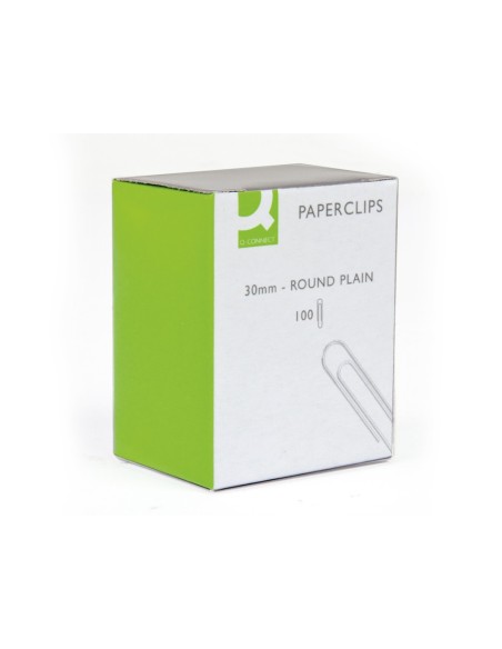 CLIPS NIQUELADOS Q-CON. Nº 1,5 30 MM CAJA 100