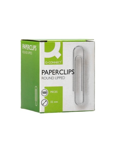 CLIPS NIQUELADOS Q-CON. Nº 2 32MM CAJA 100