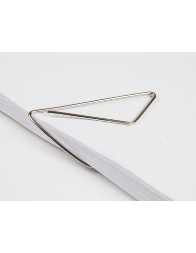 CLIPS PAJARITA NIQUELADOS CAJA 50 UDS. 40MM