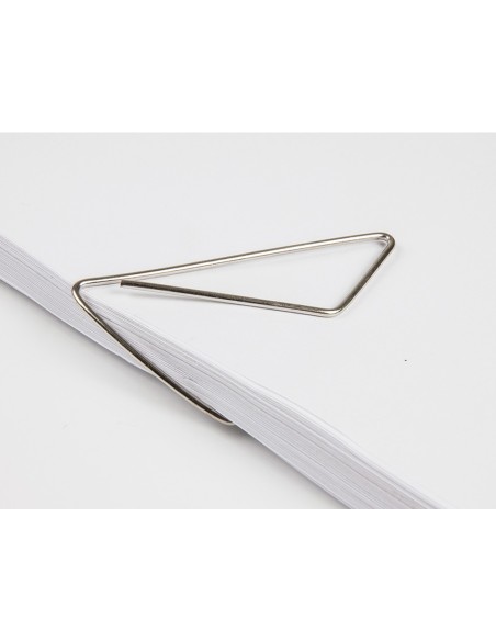 CLIPS PAJARITA NIQUELADOS CAJA 50 UDS. 40MM