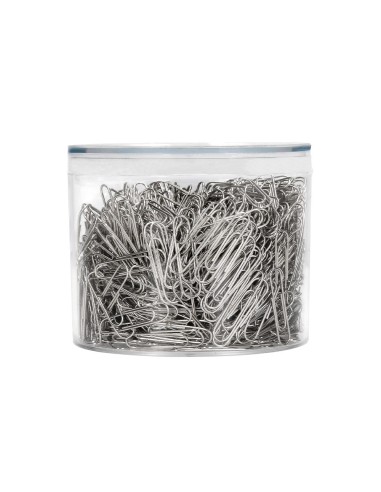 CLIPS NIQUELADOS Nº 2 33 MM CUBILETE 1000 CLIPS