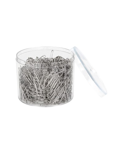 CLIPS NIQUELADOS Nº 2 33 MM CUBILETE 1000 CLIPS