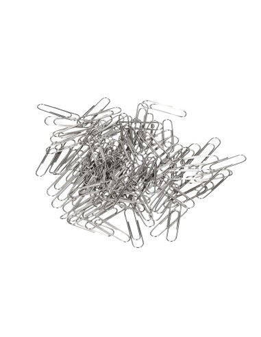 CLIPS NIQUELADOS Nº 2 33 MM CUBILETE 1000 CLIPS