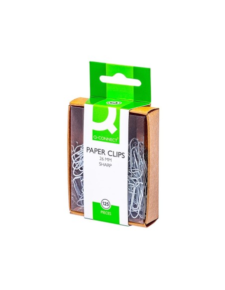 CLIPS NIQUELADOS Q-CON.-26 MM CAJA 125 UDS.