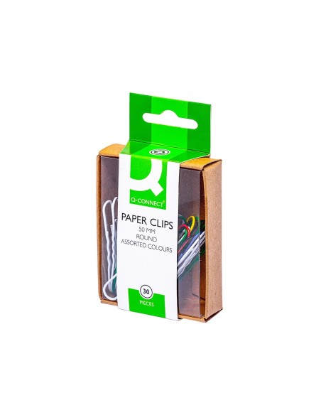 CLIPS COL.Q-CONNECT 50 MM CAJA 30 UDS. COL.SURT.