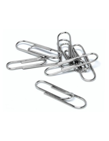 CLIPS NIQUELADOS Q-CON. Nº 1 20MM CAJA 100