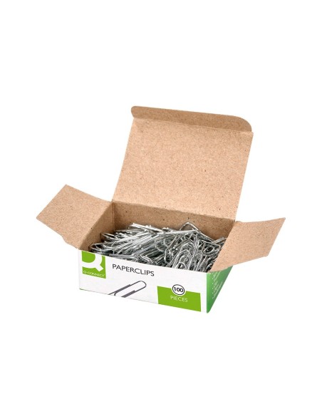 CLIPS NIQUELADOS Q-CON.N 3 PICOS 43MM CAJA 100 UD.