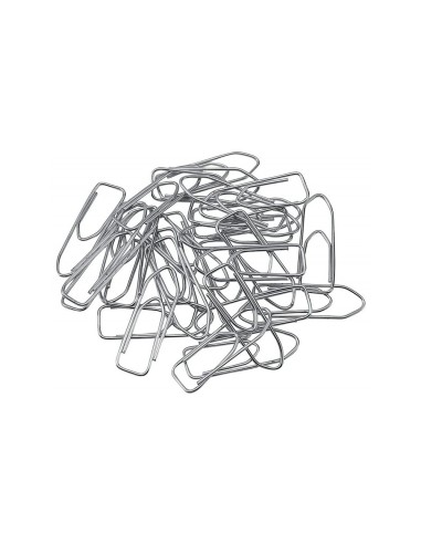 CLIPS NIQUELADOS Q-CON.N 3 PICOS 43MM CAJA 100 UD.