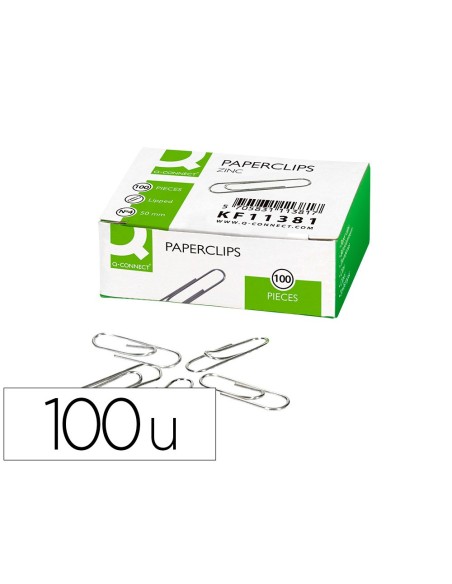 CLIPS ZINC Q-CON.N 4 LABIADOS 50MM CAJA 100 UD.