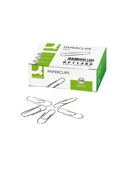 CLIPS ZINC Q-CON.N 1 LABIADOS 20MM CAJA 100 UD.