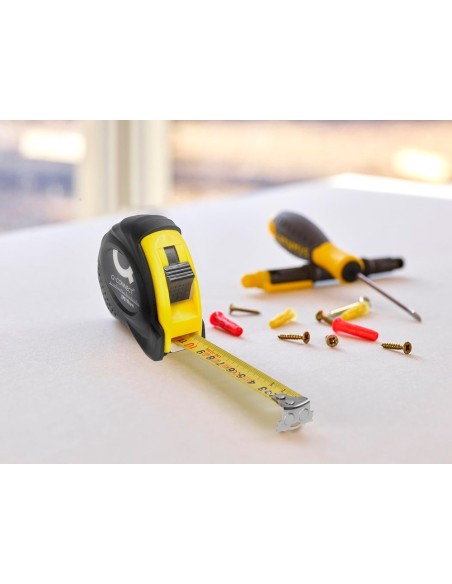 FLEXOMETRO Q-CON.DE 8MT.FRENO MATERIAL ANTICHOQUE 25MM ANCHO