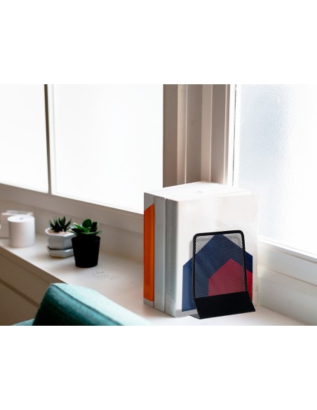 APOYALIBROS METALICO Q C/KF15098 NG.-JUEGO -135X152X165 MM KF15098