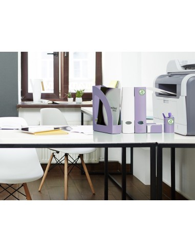 CUBILETE PORTALAPICES ARCHIVO 2000 ECOGREEN 100% RECICLADO MALVA PAST