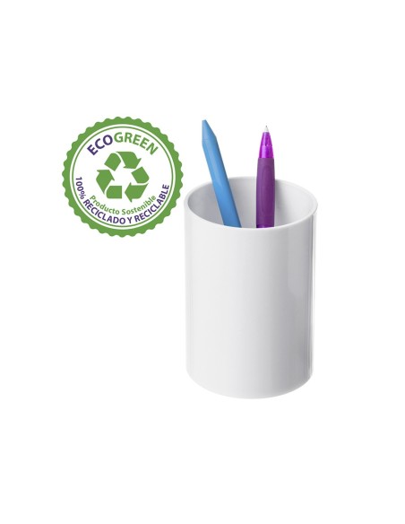 CUBILETE PORTALAPICES ARCHIVO 2000 ECOGREEN 100% RECICLADO BL.PASTEL