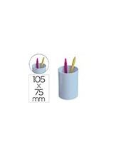 CUBILETE PORTALAPICES ARCHIVO 2000 ECOGREEN 100% RECICLADO AZ. PASTEL 2