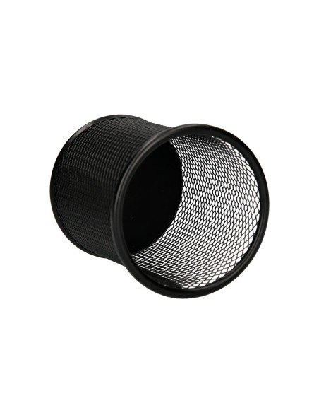 CUBILETE PORTALAPICES Q-CON.METAL RED.NEGRO MEDIDA DIAMETRO 86 ALTURA