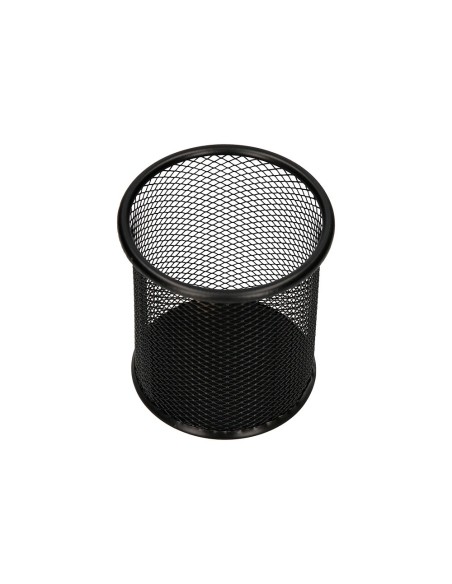 CUBILETE PORTALAPICES Q-CON.METAL RED.NEGRO MEDIDA DIAMETRO 86 ALTURA